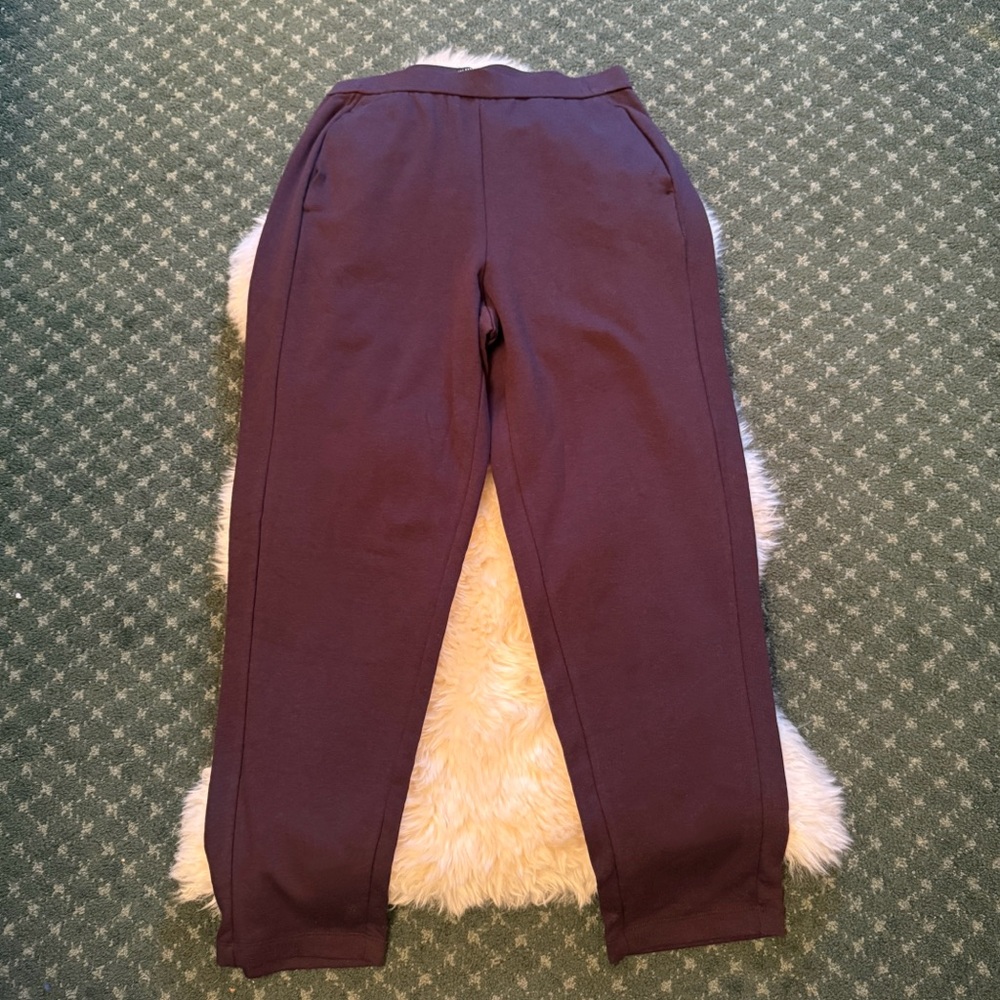 Eileen Fisher Brown Straight Leg Lounge Pants